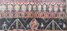 Load image into Gallery viewer, Masterpiece Moroccan rug showcasing its tribal designs in vivid colors