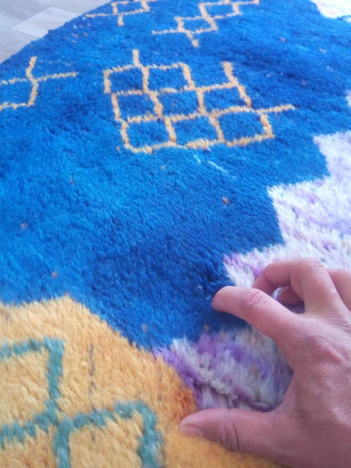 MOROCCAN RUNNER RUG - BENI MRIRT MoroccanBazzArts