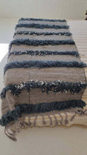 Load image into Gallery viewer, Gray Moroccan Blanket