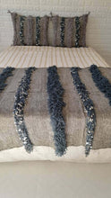 Load image into Gallery viewer, Gray Moroccan Blanket