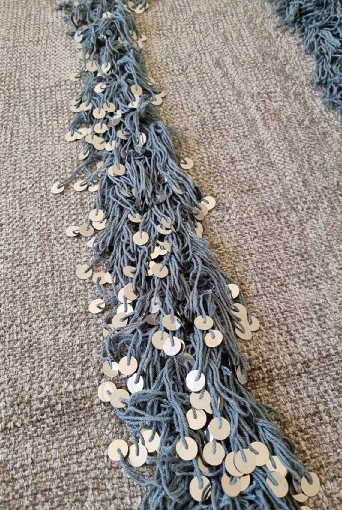 Gray Moroccan Blanket