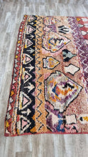 Load image into Gallery viewer, Vintage Masterpiece Moroccan Rug in 5' x 7' dimensions