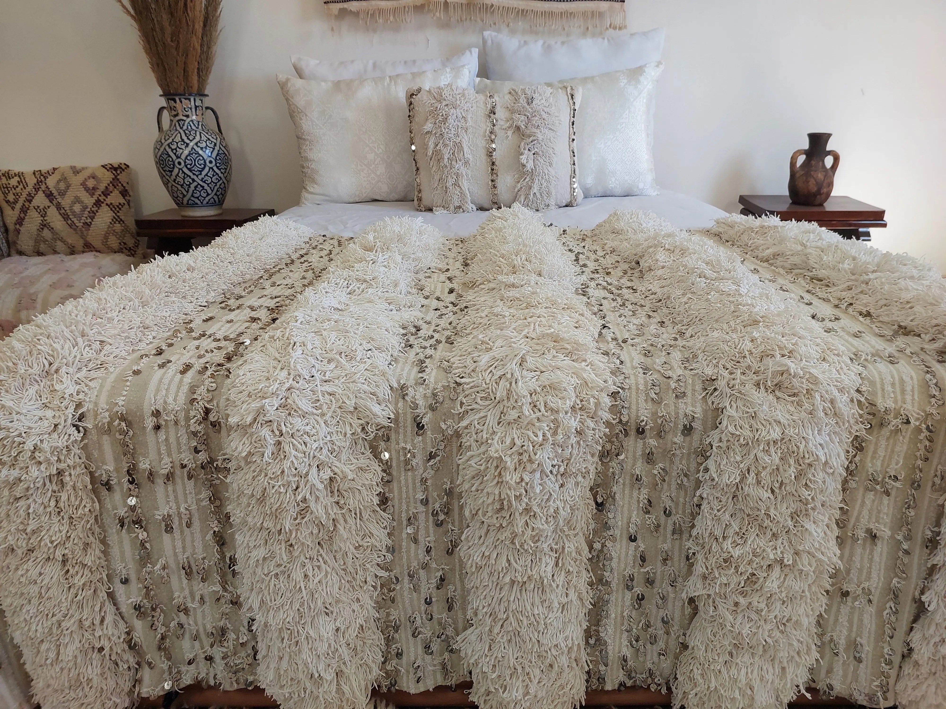 Wedding Blanket Handira MoroccanBazzArts