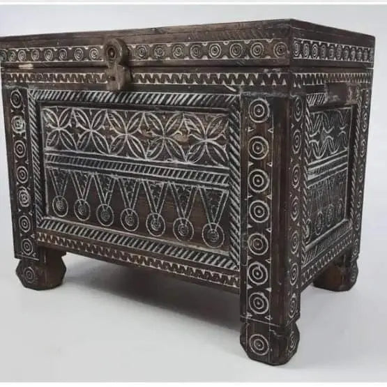 Handcrafted Wood Box MoroccanBazzArts