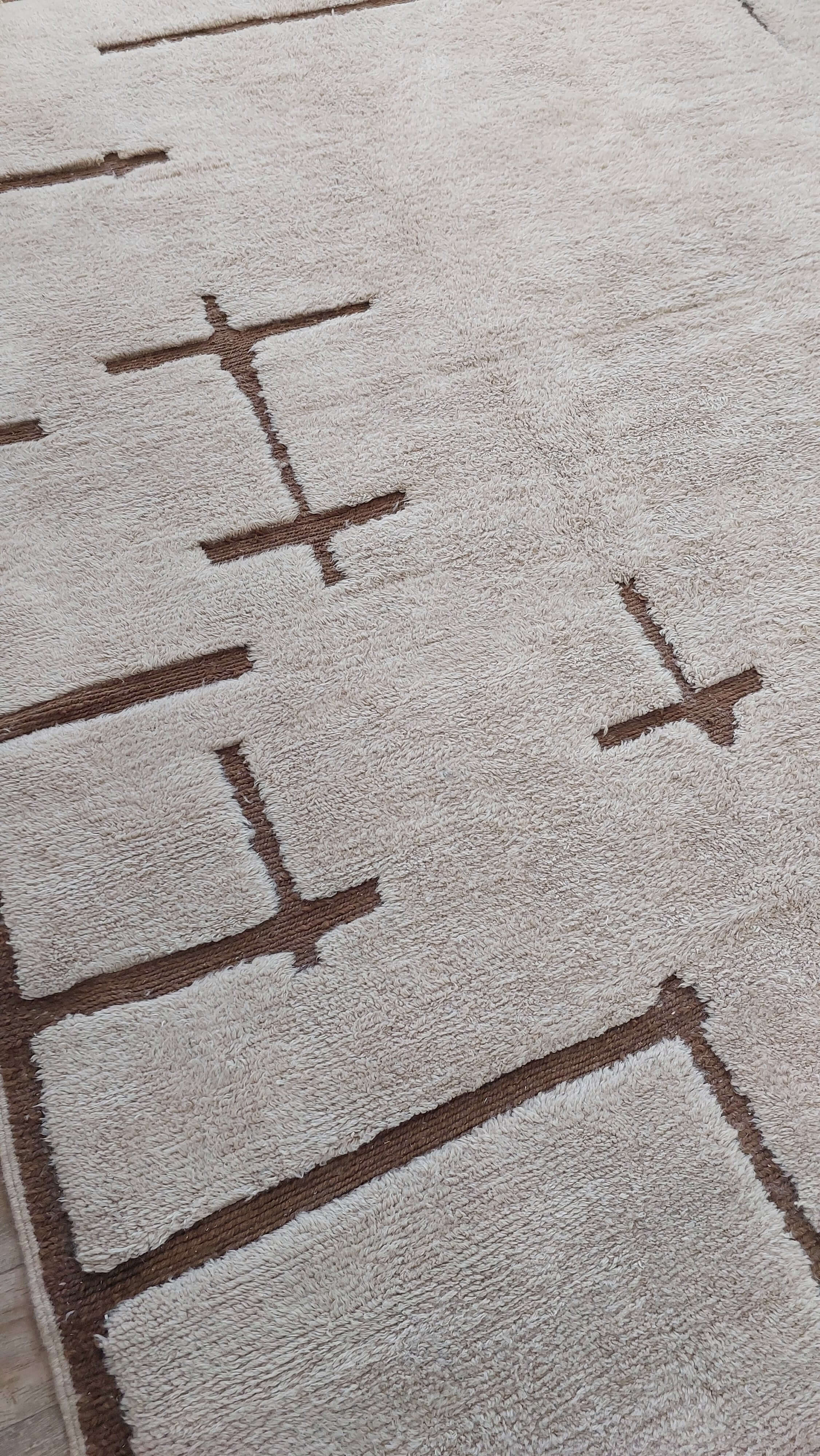 Handmade Moroccan rug 