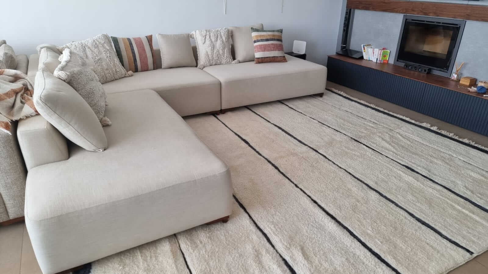 Handmade Moroccan rug 