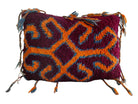 Original Vintage Ait Bou Ichaouen Cushion - Double Sided Wool Pillow - Tribal Cushion - Moroccan Pillow Case - Handmade Talsint Pillow. MoroccanBazzArts