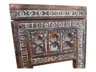 Moroccan Trunk Box Wood: Hand Carved Berber Chest, Vintage Boho Storage MoroccanBazzArts
