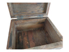 Moroccan Trunk Box Wood: Hand Carved Berber Chest, Vintage Boho Storage MoroccanBazzArts