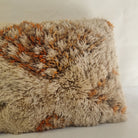 Vintage Beni Ourain Wool Pillow Cover | 16" x 25" MoroccanBazzArts