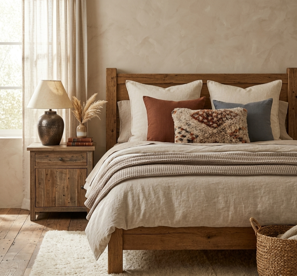 Vintage Beni Ourain Wool Pillow Cover | 16" x 25" MoroccanBazzArts