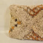 Vintage Beni Ourain Wool Pillow Cover | 16" x 25" MoroccanBazzArts