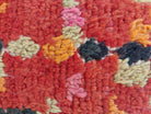 Authentic Aït Bou Ichaouen Moroccan Pillow 17x27 | Original Handmade Berber Wool Lumbar Cushion | Colorful Boho Textured Throw Pillow Cover MoroccanBazzArts