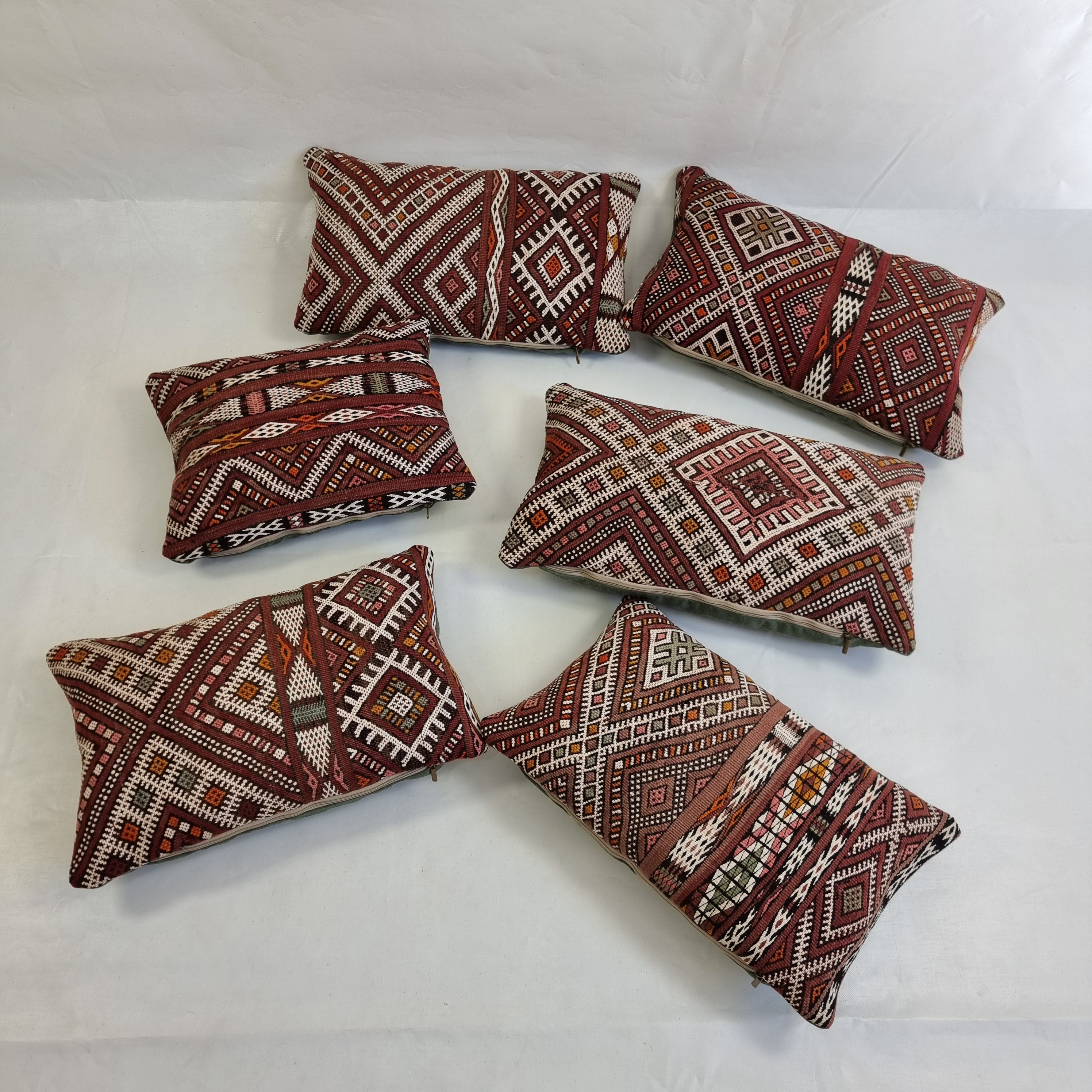 Authentic Moroccan Kilim  Pillow Cover | Vintage Berber Handmade Wool Cushion | Earthy Boho Throw Pillow | Rustic Tribal Home Decor MoroccanBazzArts