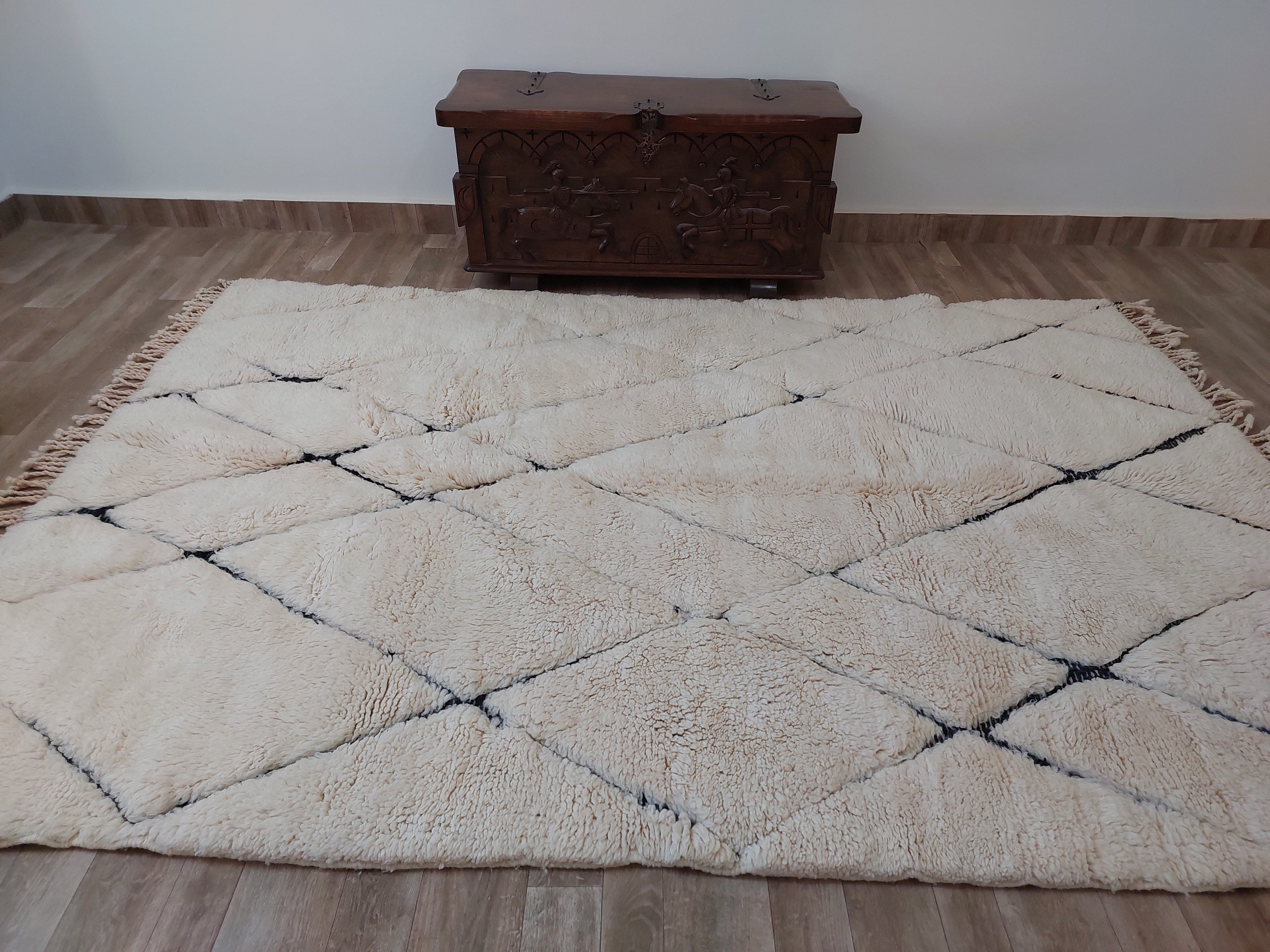 CUSTOM MOROCCAN RUG / Beni Mrirt style